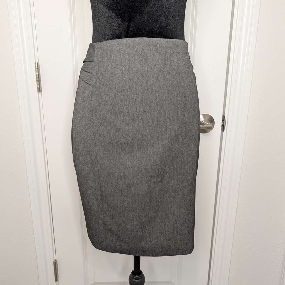 Express Gray Pencil Skirt
